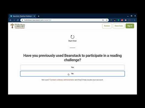 Summer Reading: How to Sign Up for Beanstack