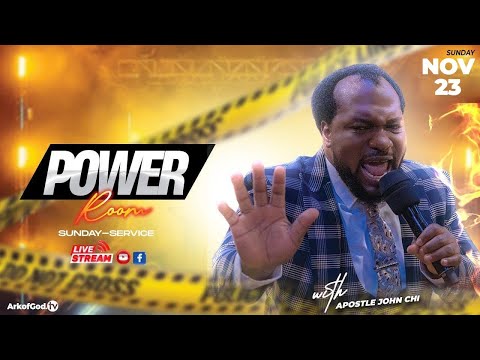 THE AGCOM POWER ROOM AND PROPHETIC SERVICE BROADCAST WITH APOSTLE JOHN CHI 23 11 2025