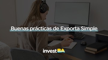 Capacitación virtual | Buenas prácticas de Exporta Simple