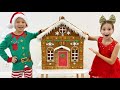 Sofia and Christmas stories! Children make a gingerbread house and prepare gifts