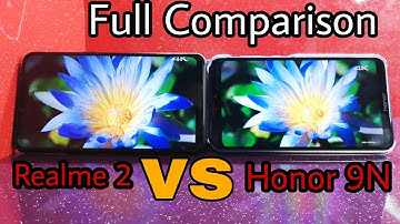 Realme 2 vs Honor 9N Full Comparison