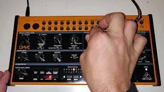 Behringer Crave Only (30 Minutes Sequencer Play)