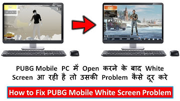 How to Fix PUBG Mobile White Screen Problem in PC Windows 10/8.1/7 in Hindi Urdu