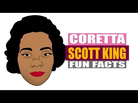 Fun Facts from Black History for students | Coretta Scott King Biography Cartoon | Educational