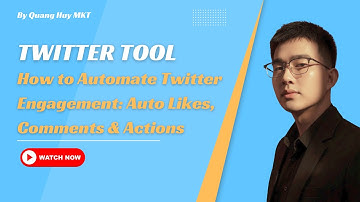 How to Automate Twitter Engagement Auto Likes, Comments And Actions | Twitter Bot