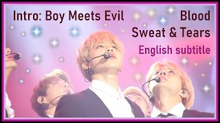 BTS - 'Boy Meets Evil' and 'Blood Sweat \& Tears' at Seoul Music Award 2017 [ENG SUB] [Full HD]