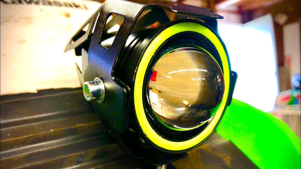 Motorrad Elektroauto Lampe U7 Laserpistole Angel Eye Objektiv LED