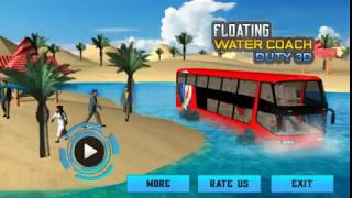 Floating Water Coach Duty 3D - Best Android Gamplay - Free Car Games To Play Now screenshot 1