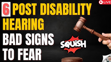 6 Signs Your Disability Claim Post Hearing Will Be Denied