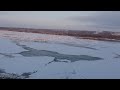Ледоход на реке Томь .10 апреля 2022