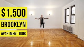 Brooklyn Apartment Tour | New York City Living for $1500 | Very Large!