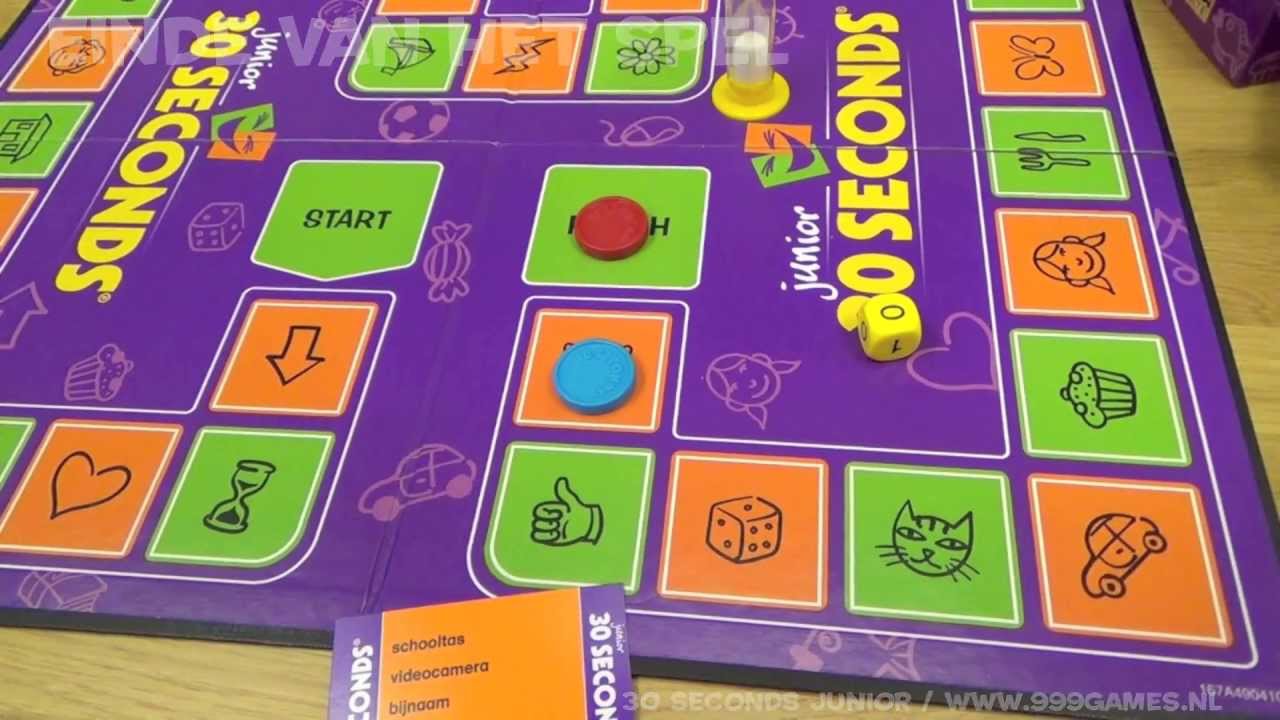 Blozend bouwer Voorzichtigheid 30 Seconds Junior Speluitleg - 999 Games - YouTube