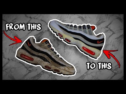 how to clean air max 97 midsole