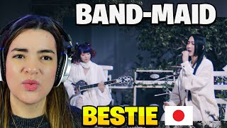 BAND-MAID / BESTIE (Official Live Video) | REACTION