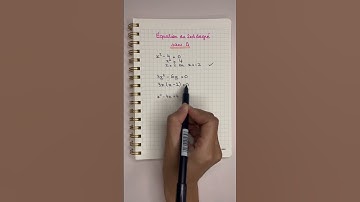 👉 Équation du 2nd degré sans 🔺