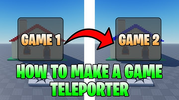 How to make a Game Teleporter in Roblox Studio 2025