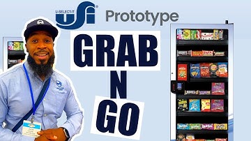 First Look at USI’s Prototype Grab N Go Vending Solution. Whats New in Vending NAMA Show 2025.