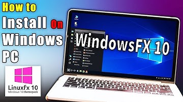 WindowsFX 10/LinuxFX 10 OS Installation and Preview 2020