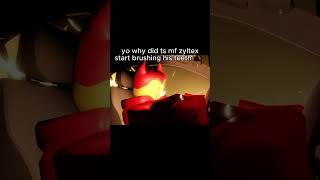 why did zyltex start brushing his teeth