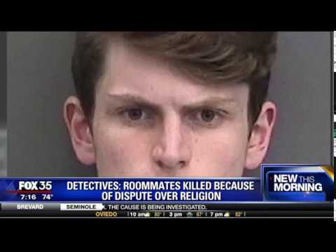 Roommates Killed Because of Dispute Over Religion newspaper mockup