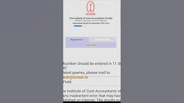 CMA Inter Result Dec 2022 Declared 🤗