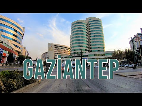Driving Tour of Gaziantep, Southeast Turkey