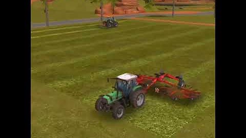 Using Windrower and Tedder In FS 18 | FS18 Gameplay | Farming 18 | FS18 Timelapse | #shorts