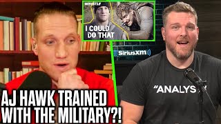 Pat McAfee \& AJ Hawk React To \\