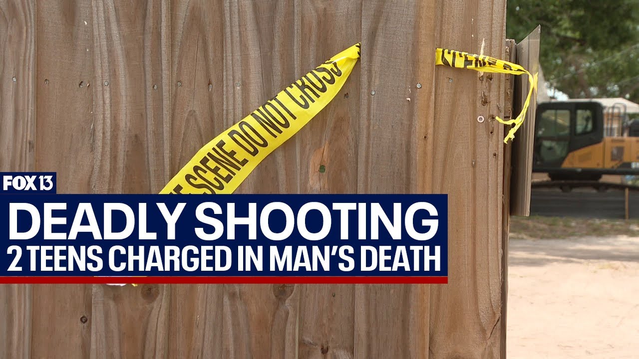 Teens charged with murder after deadly Sarasota shooting - YouTube