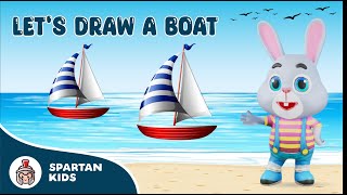 Learn How to Draw a Boat Like a Pro ⛵ : Step-by-Step Guide