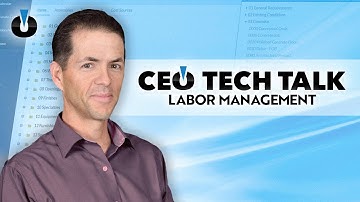 ProEst CEO Tech Talk - Labor Management
