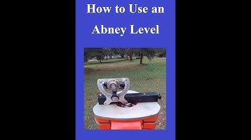 Abney Level in Surveying