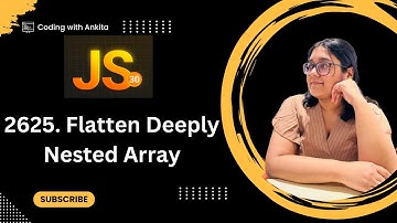 #day26 |2625. Flatten Deeply Nested Array | 30 Days of JavaScript | Leetcode-2625| 30 Days Challenge