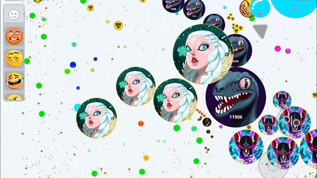 Chilling ❄️☃️❄️ (AGAR.IO MOBILE)