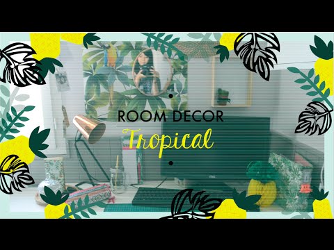  DIY  Room  Decor  Tropical  YouTube