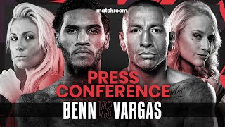 Press Conference: Benn vs Vargas, Courtenay vs Bridges & undercard