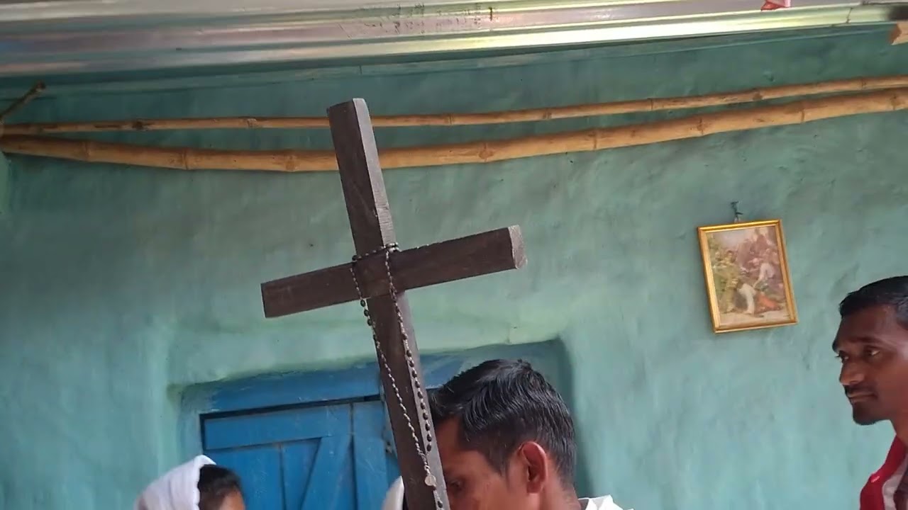 क्रुस का रास्ता  🎚चालीसा काल 🎚 सरना टोली 🌱🥀💒