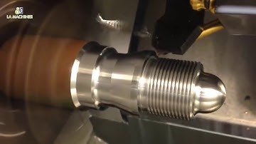 Modern High Speed CNC Lathe Machine Working, CNC Milling Machine Metal