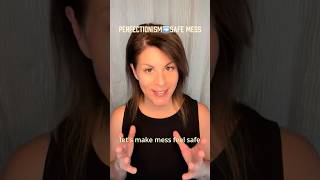 Perfectionism is the fear of being seen getting it wrong. Let’s make messy feel safe. 