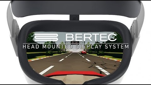 Introducing Bertec Head Mounted Display