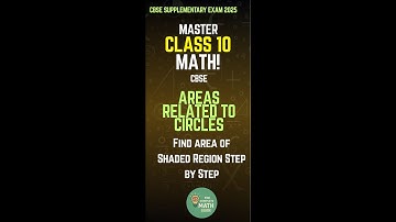 CBSE - CLASS 10 - #areasrelatedtocirclesclass10 #englishmedium #cbsesupplementaryexam2025 #2marks