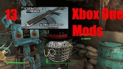 Fallout 4 Xbox One Mods|13|Push Away Conpanions,Dustworth Eyebot Follower,IF-54 Battle Rifle
