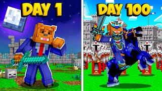 I Survived 100 Days In Medieval Minecraft