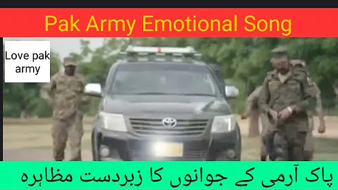 #Pak Army# | Best Emotional Song|ISPR Official| long live pakistan