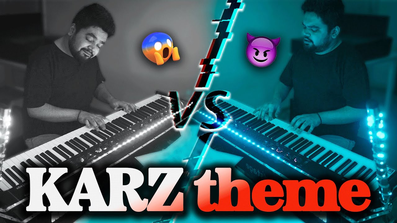 Karz (Theme Music) - Piano Cover | Ek Haseena Thi