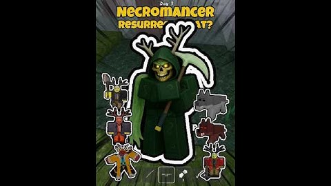 Welke Necromancer-klasse kan weer tot leven worden gewekt? 💎 99 nachten in het bos #roblox