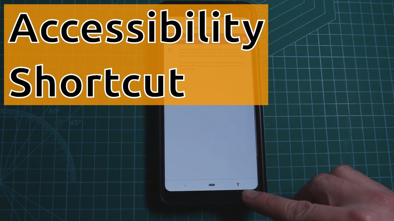 Google Accessibility shortcuts Button - YouTube