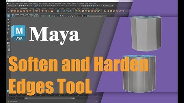 Soften and Harden Edges in Maya | Tutorial for 3D Modeling | Improve Your Edge Control