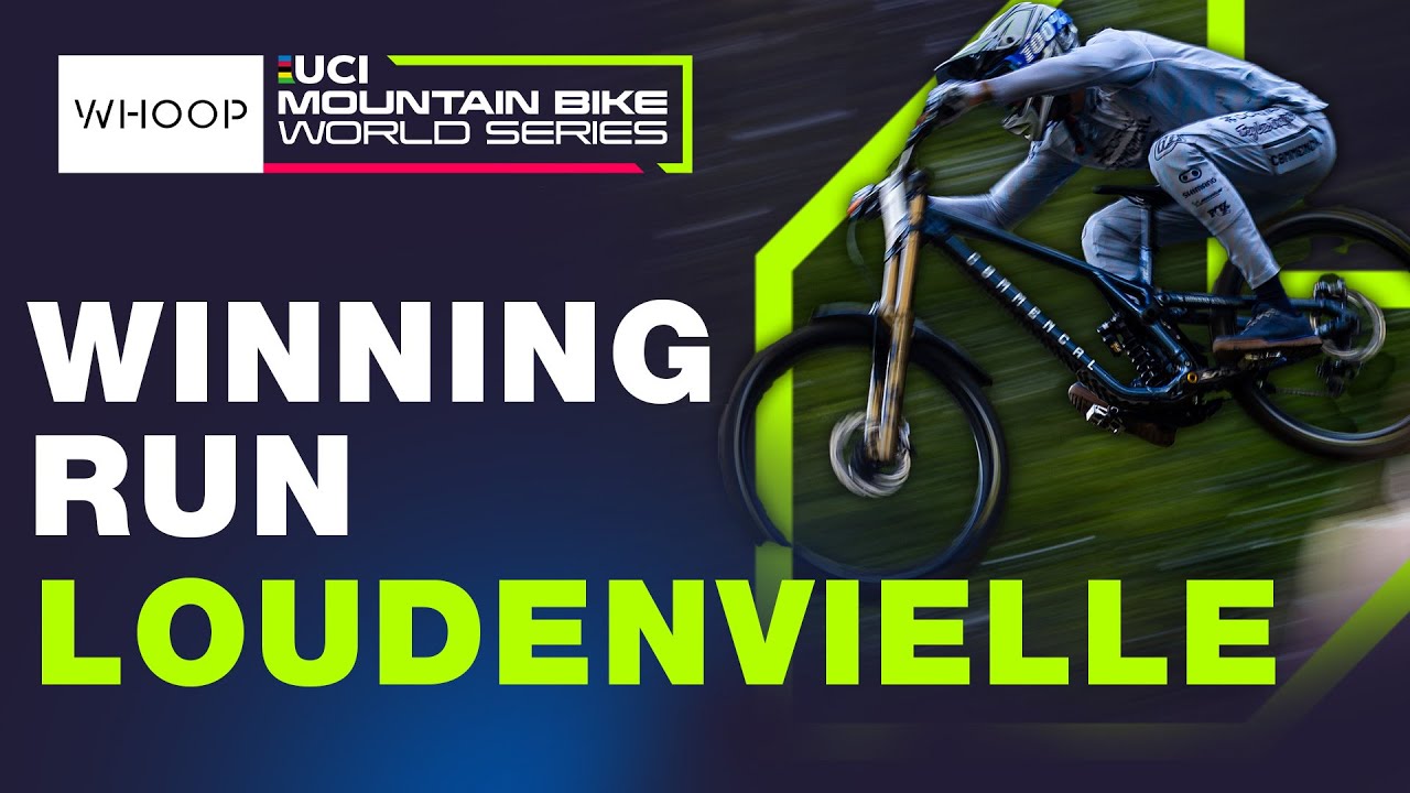 UCI Downhill World Cup: WINNING RUN | Loudenvielle