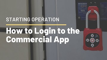 How to Login to the Commercial App